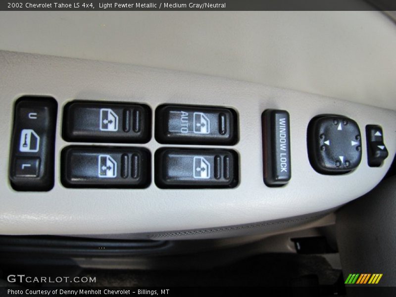 Light Pewter Metallic / Medium Gray/Neutral 2002 Chevrolet Tahoe LS 4x4