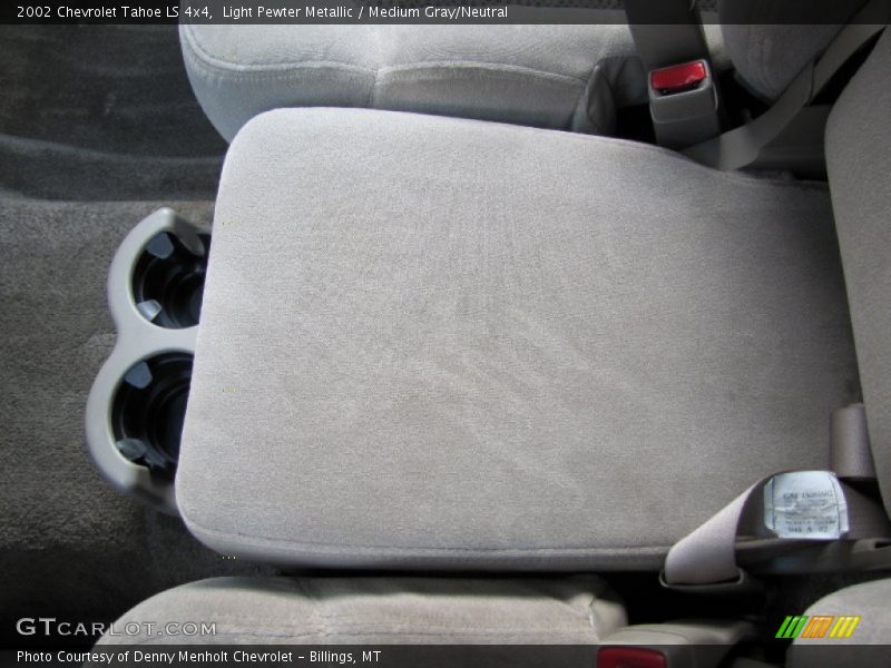 Light Pewter Metallic / Medium Gray/Neutral 2002 Chevrolet Tahoe LS 4x4