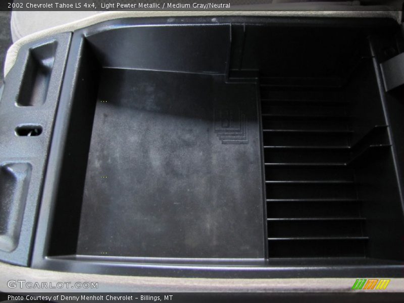Light Pewter Metallic / Medium Gray/Neutral 2002 Chevrolet Tahoe LS 4x4