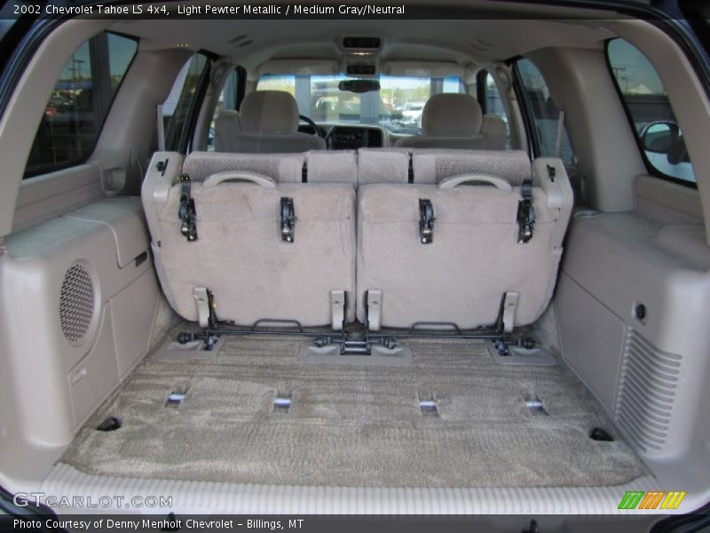 Light Pewter Metallic / Medium Gray/Neutral 2002 Chevrolet Tahoe LS 4x4