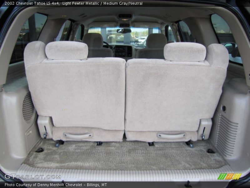 Light Pewter Metallic / Medium Gray/Neutral 2002 Chevrolet Tahoe LS 4x4