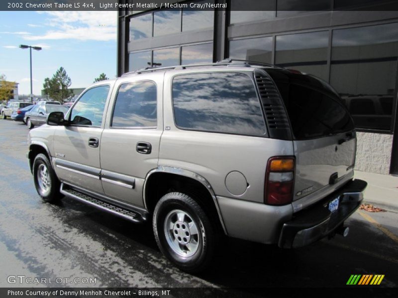 Light Pewter Metallic / Medium Gray/Neutral 2002 Chevrolet Tahoe LS 4x4