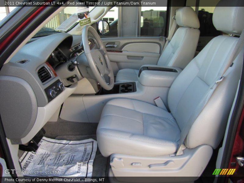 Red Jewel Tintcoat / Light Titanium/Dark Titanium 2011 Chevrolet Suburban LT 4x4