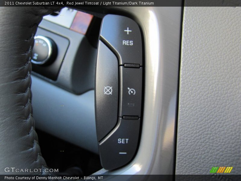 Red Jewel Tintcoat / Light Titanium/Dark Titanium 2011 Chevrolet Suburban LT 4x4