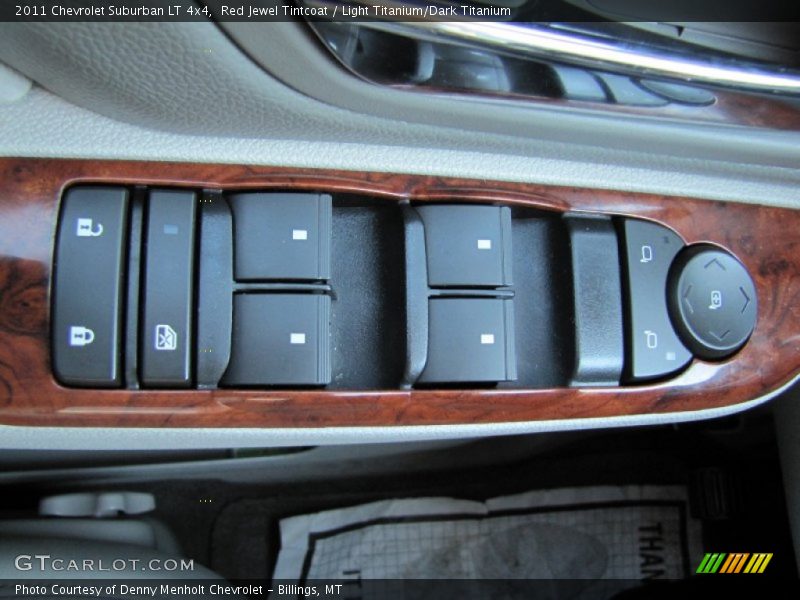 Red Jewel Tintcoat / Light Titanium/Dark Titanium 2011 Chevrolet Suburban LT 4x4