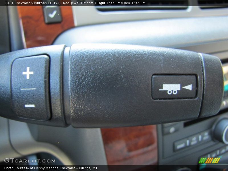 Red Jewel Tintcoat / Light Titanium/Dark Titanium 2011 Chevrolet Suburban LT 4x4