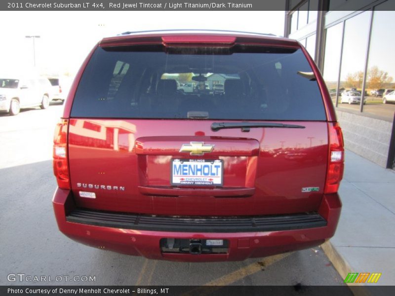 Red Jewel Tintcoat / Light Titanium/Dark Titanium 2011 Chevrolet Suburban LT 4x4