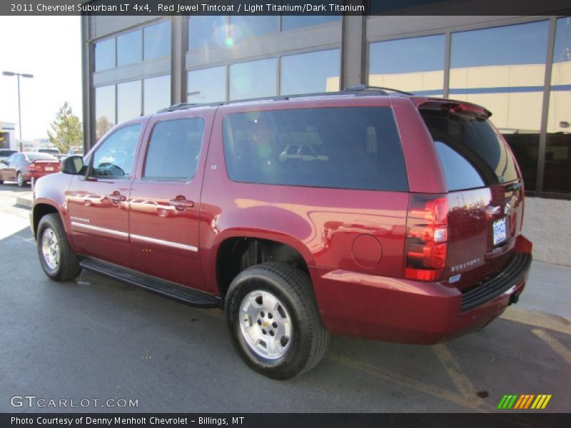Red Jewel Tintcoat / Light Titanium/Dark Titanium 2011 Chevrolet Suburban LT 4x4