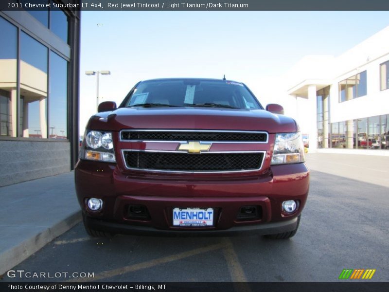 Red Jewel Tintcoat / Light Titanium/Dark Titanium 2011 Chevrolet Suburban LT 4x4