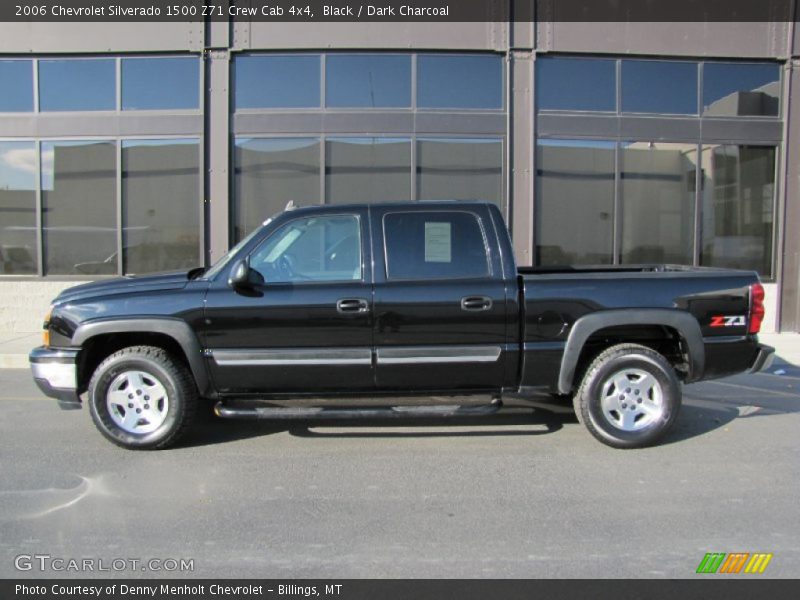 Black / Dark Charcoal 2006 Chevrolet Silverado 1500 Z71 Crew Cab 4x4