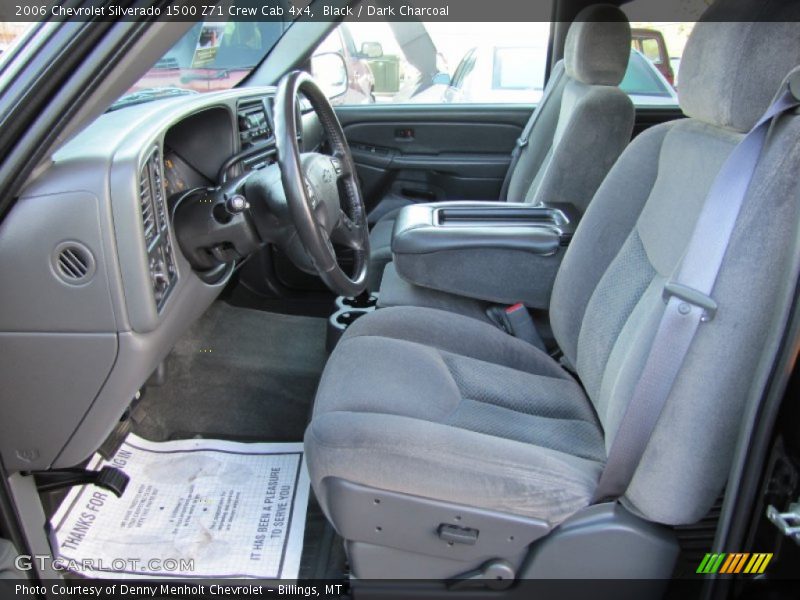 Black / Dark Charcoal 2006 Chevrolet Silverado 1500 Z71 Crew Cab 4x4