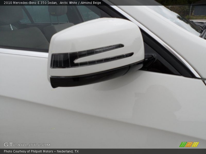 Arctic White / Almond Beige 2010 Mercedes-Benz E 350 Sedan