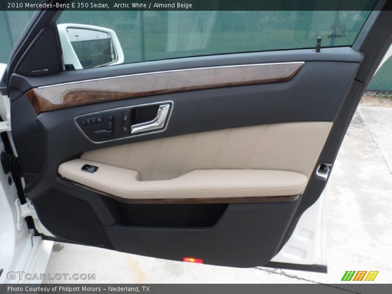 Arctic White / Almond Beige 2010 Mercedes-Benz E 350 Sedan