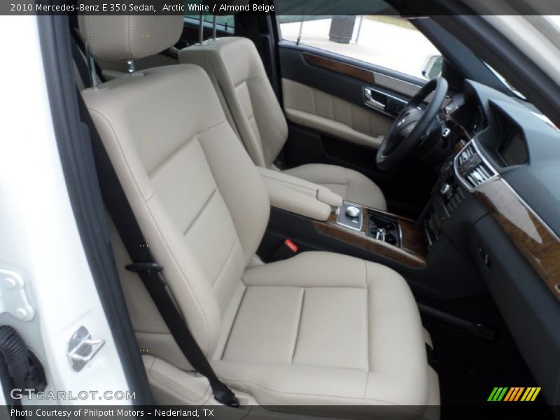 Arctic White / Almond Beige 2010 Mercedes-Benz E 350 Sedan