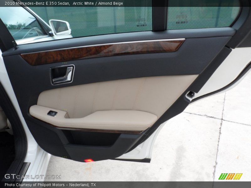 Arctic White / Almond Beige 2010 Mercedes-Benz E 350 Sedan