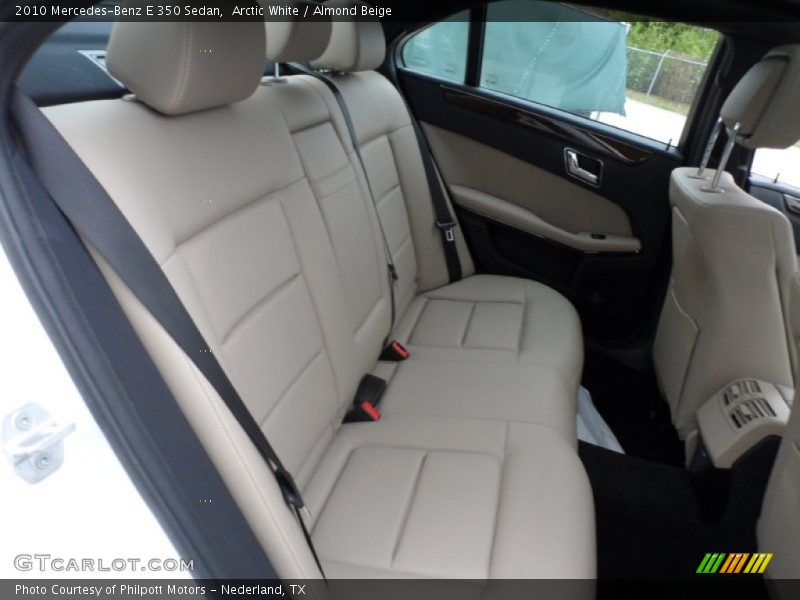 Arctic White / Almond Beige 2010 Mercedes-Benz E 350 Sedan
