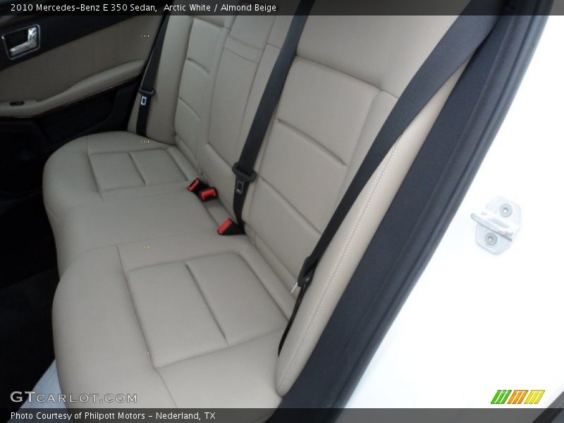 Arctic White / Almond Beige 2010 Mercedes-Benz E 350 Sedan