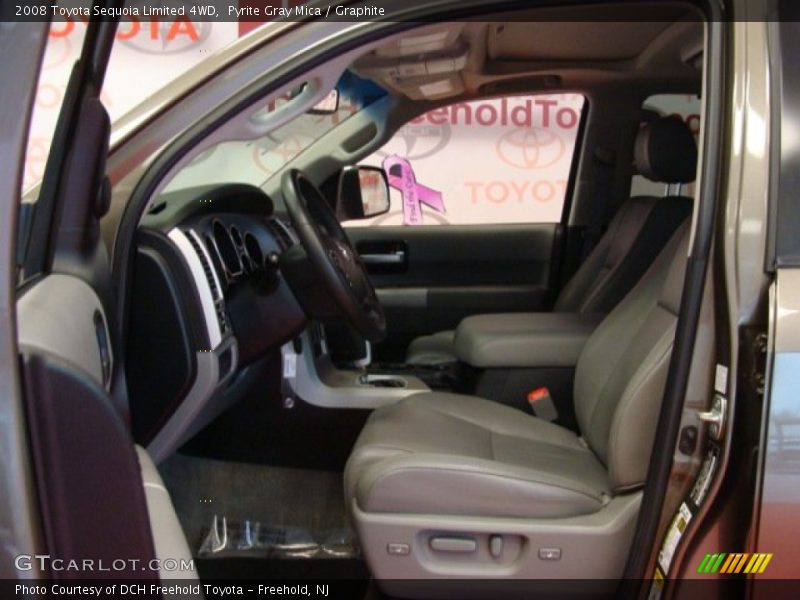 Pyrite Gray Mica / Graphite 2008 Toyota Sequoia Limited 4WD