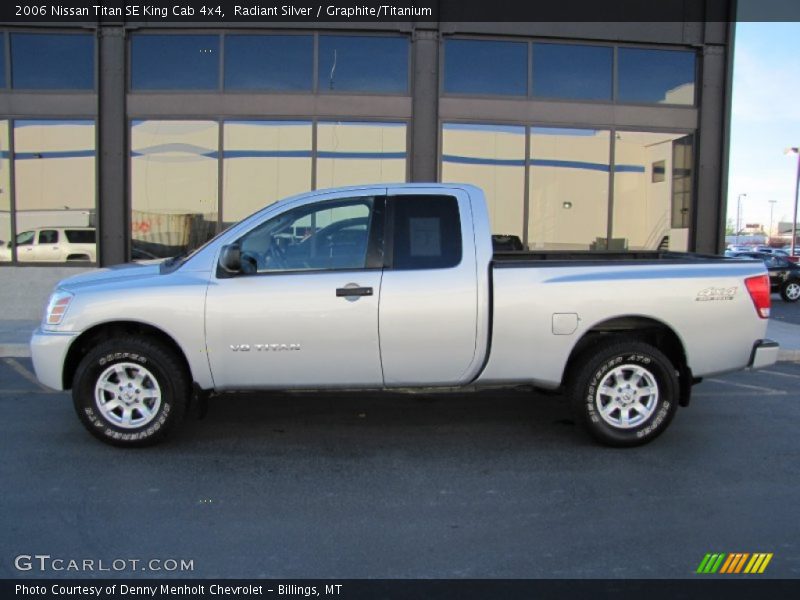  2006 Titan SE King Cab 4x4 Radiant Silver