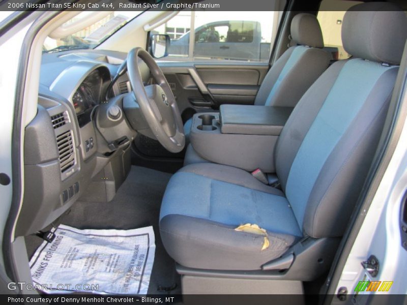 Radiant Silver / Graphite/Titanium 2006 Nissan Titan SE King Cab 4x4