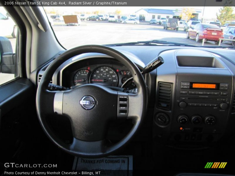 Radiant Silver / Graphite/Titanium 2006 Nissan Titan SE King Cab 4x4