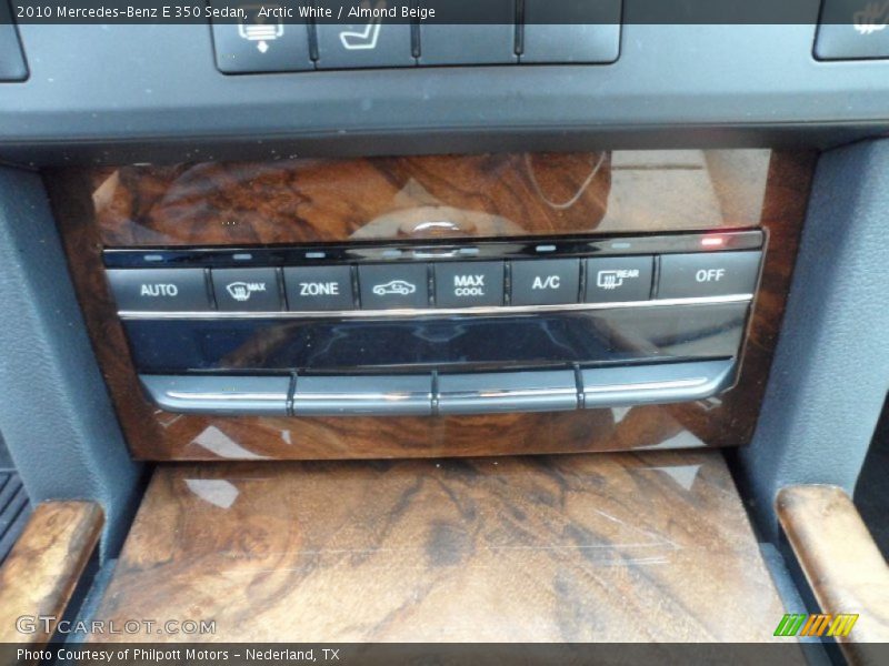 Arctic White / Almond Beige 2010 Mercedes-Benz E 350 Sedan
