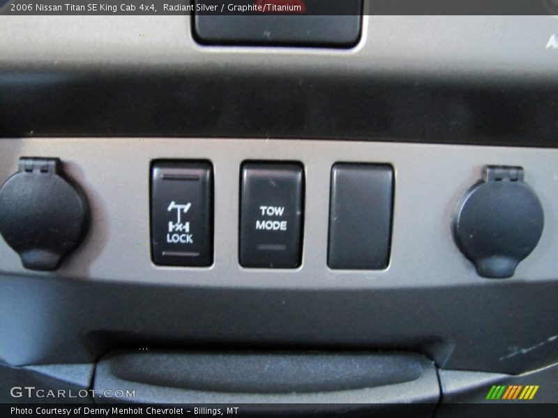 Radiant Silver / Graphite/Titanium 2006 Nissan Titan SE King Cab 4x4