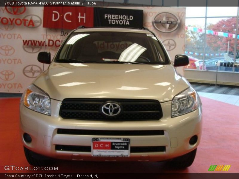 Savannah Metallic / Taupe 2008 Toyota RAV4 4WD