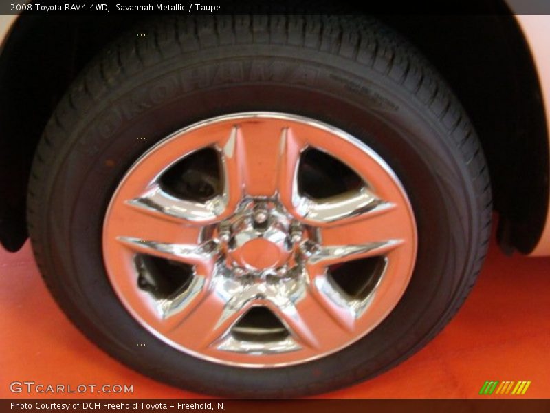 Savannah Metallic / Taupe 2008 Toyota RAV4 4WD