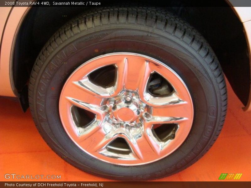 Savannah Metallic / Taupe 2008 Toyota RAV4 4WD