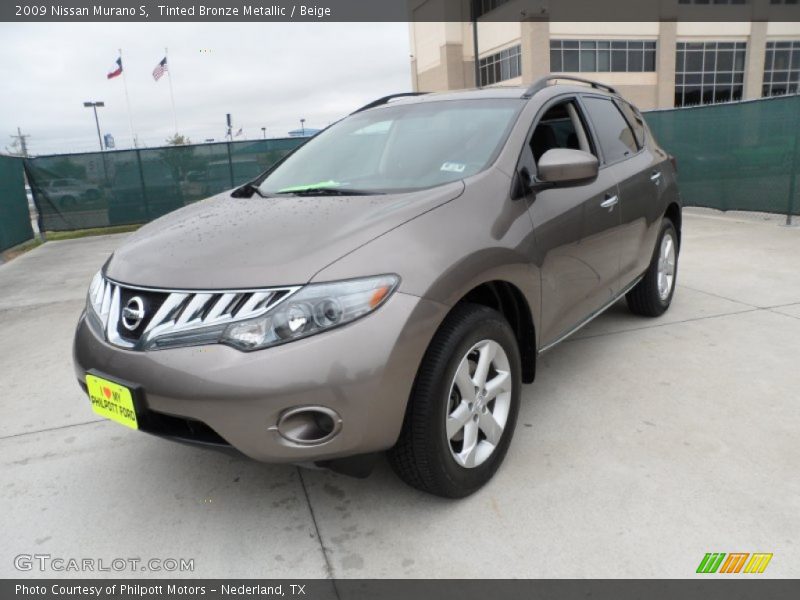 Tinted Bronze Metallic / Beige 2009 Nissan Murano S