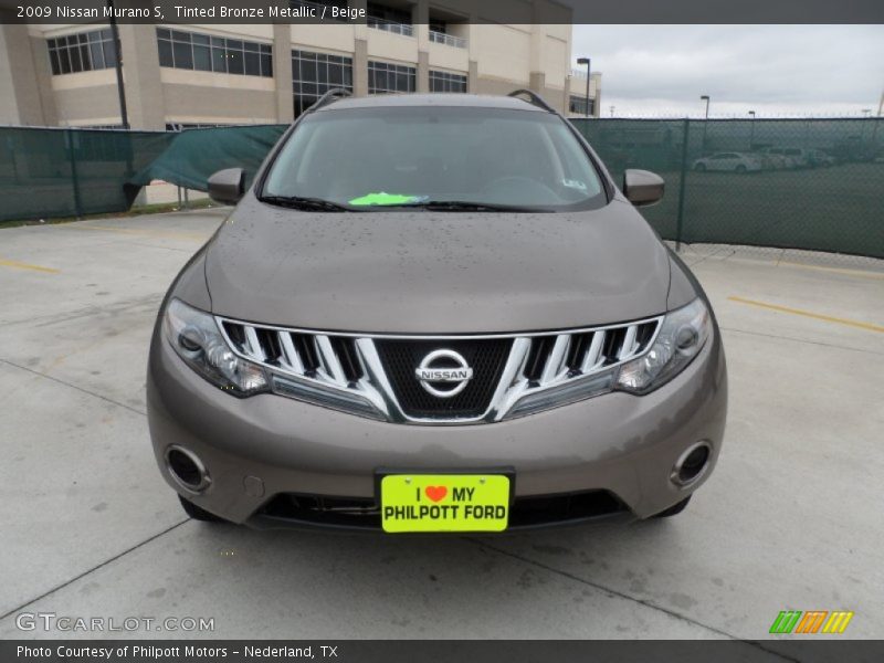 Tinted Bronze Metallic / Beige 2009 Nissan Murano S