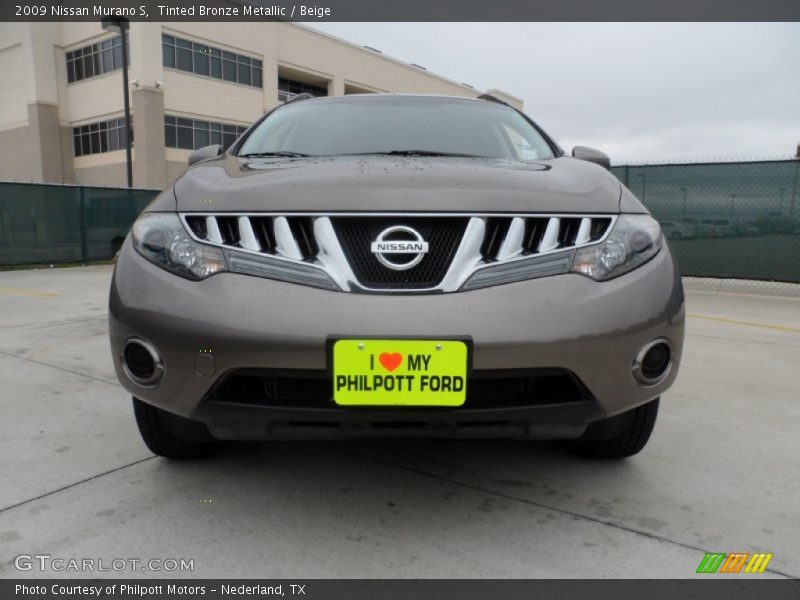 Tinted Bronze Metallic / Beige 2009 Nissan Murano S