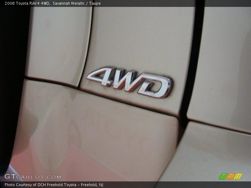 Savannah Metallic / Taupe 2008 Toyota RAV4 4WD
