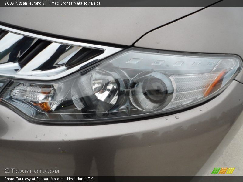 Tinted Bronze Metallic / Beige 2009 Nissan Murano S