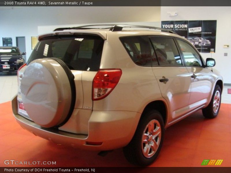 Savannah Metallic / Taupe 2008 Toyota RAV4 4WD