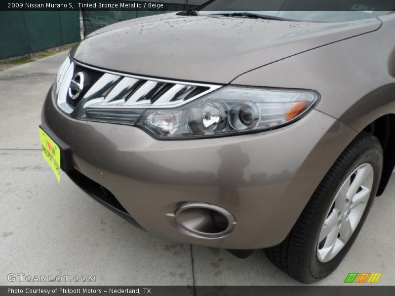 Tinted Bronze Metallic / Beige 2009 Nissan Murano S