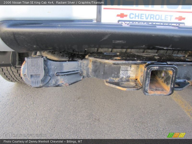 Radiant Silver / Graphite/Titanium 2006 Nissan Titan SE King Cab 4x4