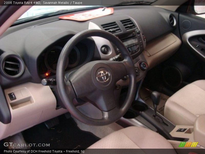 Savannah Metallic / Taupe 2008 Toyota RAV4 4WD