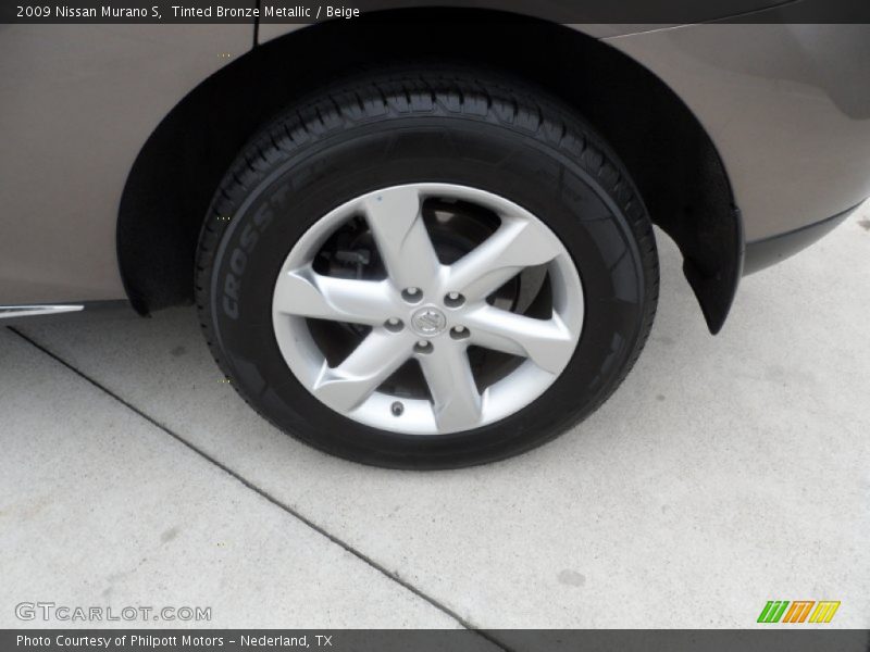 Tinted Bronze Metallic / Beige 2009 Nissan Murano S