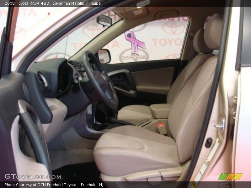 Savannah Metallic / Taupe 2008 Toyota RAV4 4WD