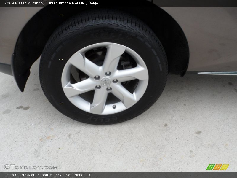 Tinted Bronze Metallic / Beige 2009 Nissan Murano S