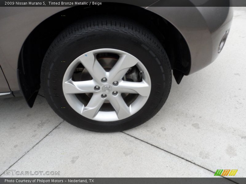 Tinted Bronze Metallic / Beige 2009 Nissan Murano S