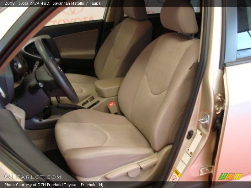 Savannah Metallic / Taupe 2008 Toyota RAV4 4WD