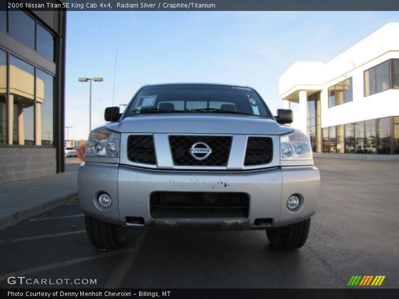 Radiant Silver / Graphite/Titanium 2006 Nissan Titan SE King Cab 4x4