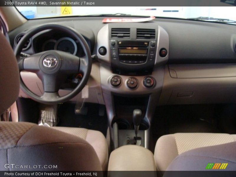 Savannah Metallic / Taupe 2008 Toyota RAV4 4WD