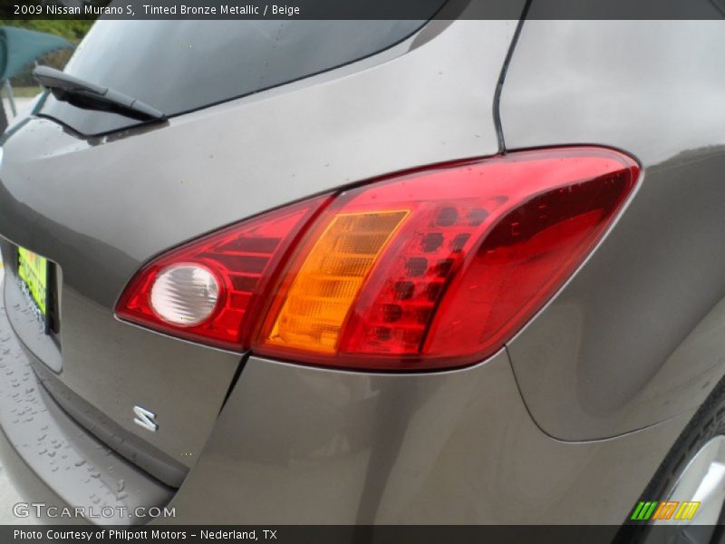 Tinted Bronze Metallic / Beige 2009 Nissan Murano S