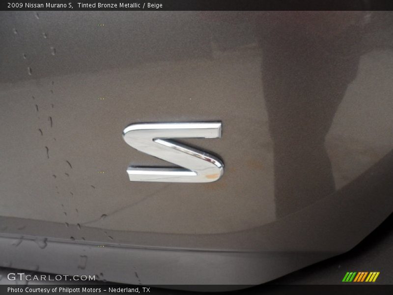 Tinted Bronze Metallic / Beige 2009 Nissan Murano S