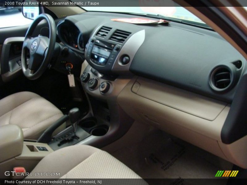 Savannah Metallic / Taupe 2008 Toyota RAV4 4WD