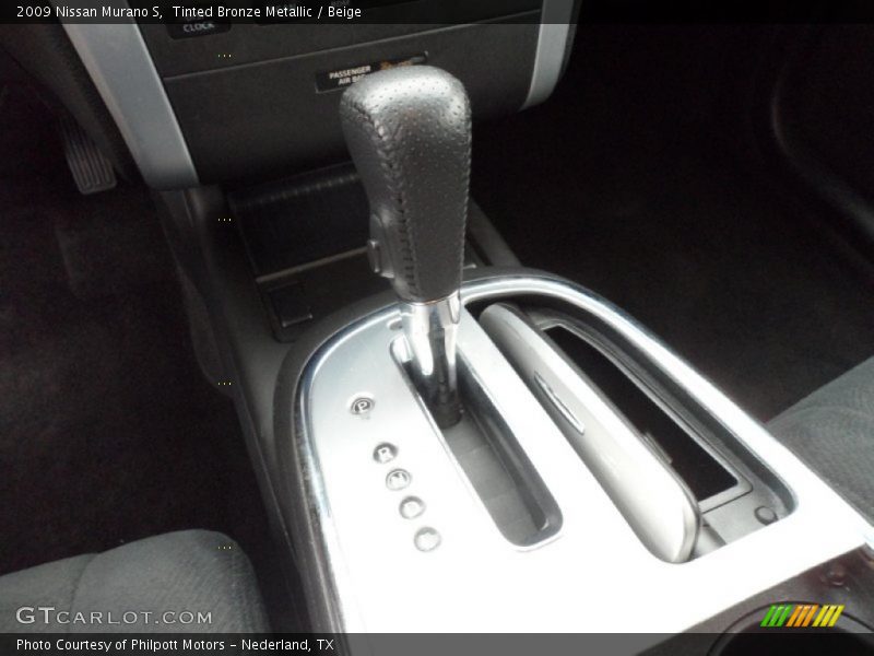 Tinted Bronze Metallic / Beige 2009 Nissan Murano S